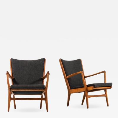 Hans Wegner Easy Chairs Model AP 16 Produced by AP Stolen