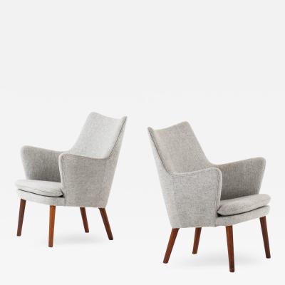 Hans Wegner Easy Chairs Model AP20 Produced by A P Stolen