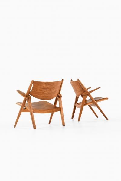 Hans Wegner Easy Chairs Model CH 28 Produced by Carl Hansen S n