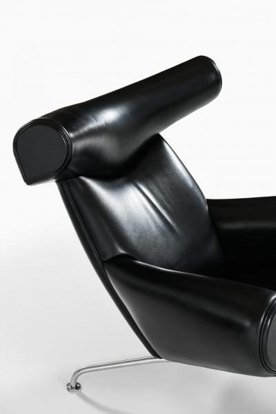 Hans Wegner Easy Chairs and Stool Model EJ 100 Produced by Erik J rgensen
