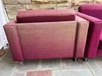 Hans Wegner Fabulous Pair Hans Wegner Model GE 300 1 Lounge Chairs Getama Gedsted Denmark