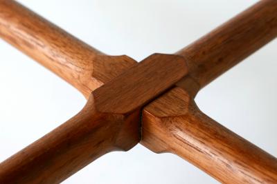Hans Wegner Folding Tray Coffee Table AT35 by Hans Wegner for Andreas Tuck 1960s