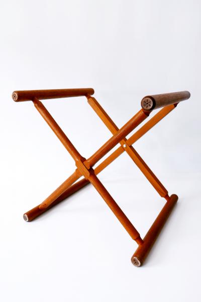 Hans Wegner Folding Tray Coffee Table AT35 by Hans Wegner for Andreas Tuck 1960s