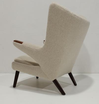 Hans Wegner Hans J Wegner AP19 Papa Bear Chair in Holly Hunt Alpaca