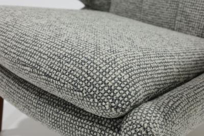 Hans Wegner Hans J Wegner AP19 Papa Bear Chair in Maharam Wool Boucle