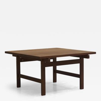 Hans Wegner Hans J Wegner Coffee Table in Solid Teak for Andreas Tuck Denmark 1960s