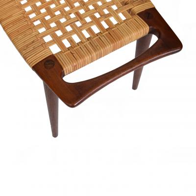 Hans Wegner Hans J Wegner cane stool for Johannes Hansen