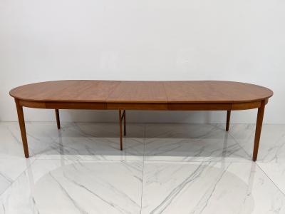 Hans Wegner Hans Wegener for Andreas Tuck Monumental Teak Dining Table