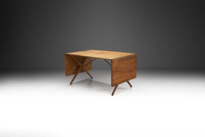 Hans Wegner Hans Wegner AT 309 Drop Leaf Dining Table for Andreas Tuck Denmark 1950s