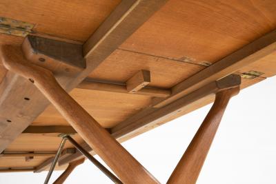 Hans Wegner Hans Wegner AT 309 Drop Leaf Dining Table for Andreas Tuck Denmark 1950s