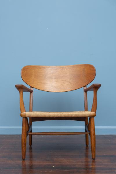 Hans Wegner Hans Wegner CH 22 Lounge Chair for Carl Hanson Son