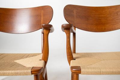 Hans Wegner Hans Wegner CH22 Lounge chair in Oak