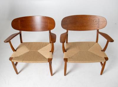 Hans Wegner Hans Wegner CH22 Lounge chair in Oak