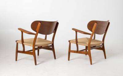 Hans Wegner Hans Wegner CH22 Lounge chair in Oak