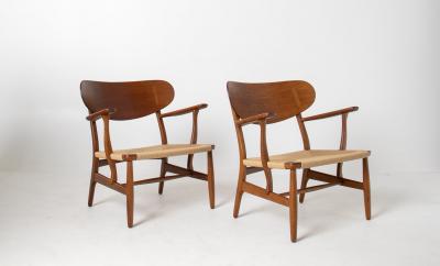 Hans Wegner Hans Wegner CH22 Lounge chair in Oak