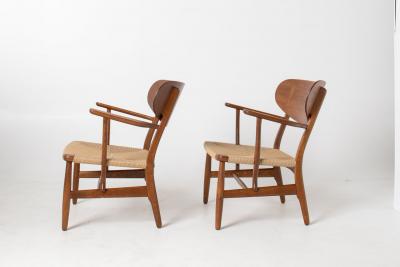 Hans Wegner Hans Wegner CH22 Lounge chair in Oak