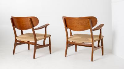 Hans Wegner Hans Wegner CH22 Lounge chair in Oak