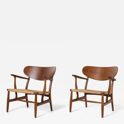 Hans Wegner Hans Wegner CH22 Lounge chair in Oak