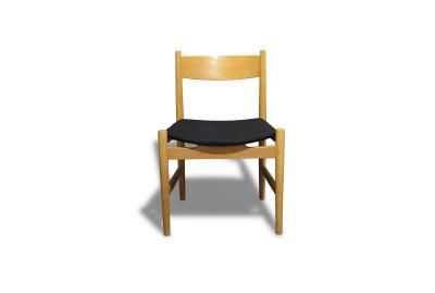 Hans Wegner Hans Wegner CH38 Dining Chairs in White Oak for Carl Hansen S n Denmark 1960