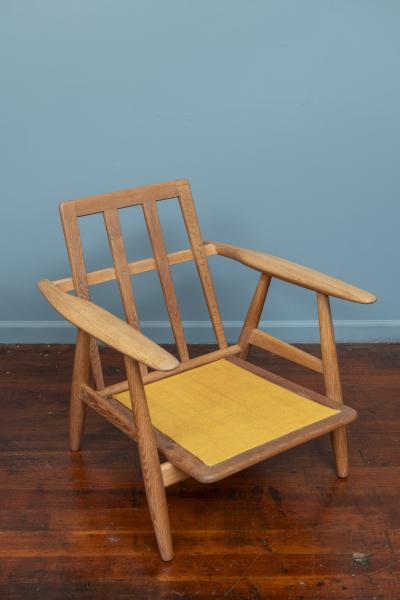 Hans Wegner Hans Wegner Cigar Lounge Chairs and Ottoman for Getama