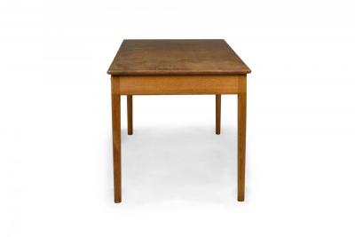 Hans Wegner Hans Wegner Danish Solid Oak Desk with Pullout Drawers