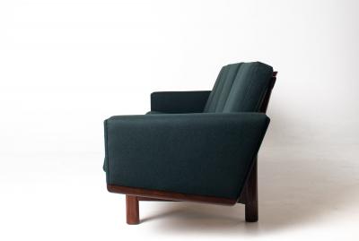 Hans Wegner Hans Wegner Four Seater Sofa in Teak For Getama Model GE 236