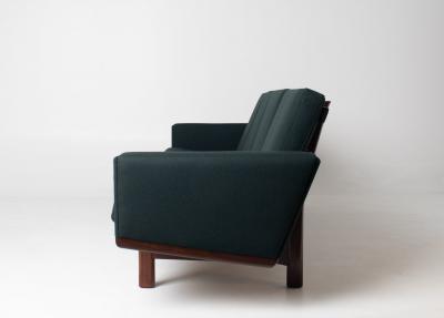Hans Wegner Hans Wegner Four Seater Sofa in Teak For Getama Model GE 236