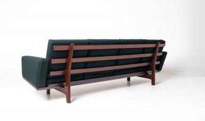 Hans Wegner Hans Wegner Four Seater Sofa in Teak For Getama Model GE 236