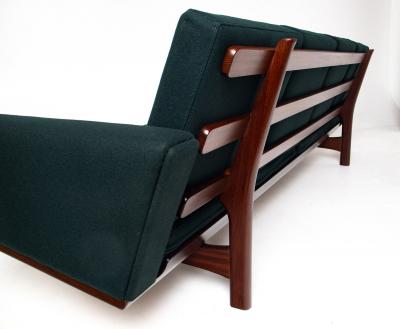 Hans Wegner Hans Wegner Four Seater Sofa in Teak For Getama Model GE 236