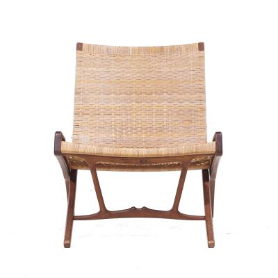 Hans Wegner Hans Wegner Model JH 512 Mid Century Oak Folding Lounge Chair
