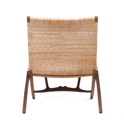 Hans Wegner Hans Wegner Model JH 512 Mid Century Oak Folding Lounge Chair