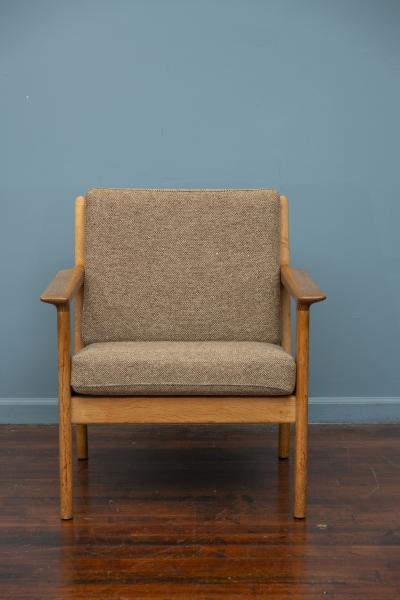 Hans Wegner Hans Wegner Oak Lounge Chairs Model 265 for Getama