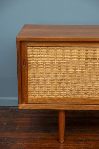 Hans Wegner Hans Wegner Oak and Rattan Credenza for RY Mobler