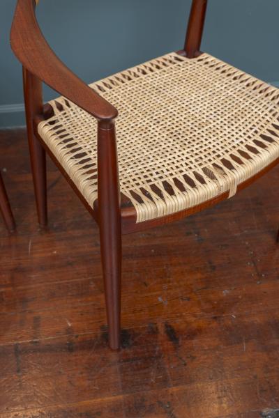 Hans Wegner Hans Wegner Set of Six Early The Chair Dining Chairs Model JH 501