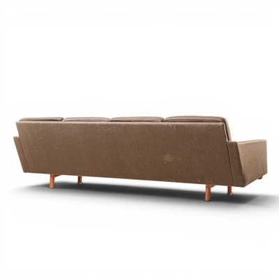 Hans Wegner Hans Wegner Style Mid Century Danish Teak 4 Seater Sofa