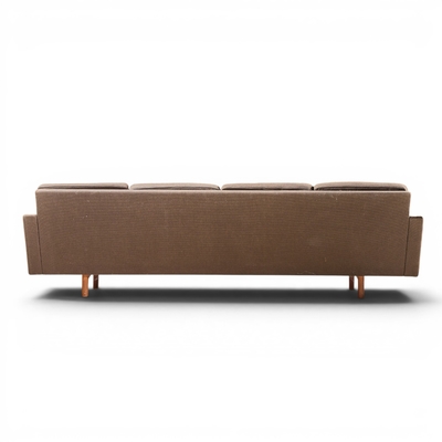 Hans Wegner Hans Wegner Style Mid Century Danish Teak 4 Seater Sofa