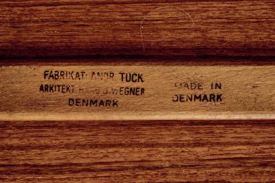 Hans Wegner Hans Wegner extendable Dining Table in Teak Wood for Andreas Tuck