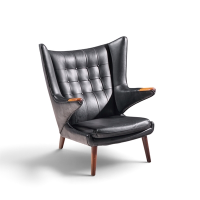Hans Wegner Hans Wegner for AP Stolen AP19 Mid Century Papa Bear Chair