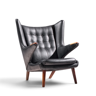 Hans Wegner Hans Wegner for AP Stolen AP19 Mid Century Papa Bear Chair