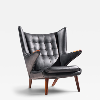Hans Wegner Hans Wegner for AP Stolen AP19 Mid Century Papa Bear Chair
