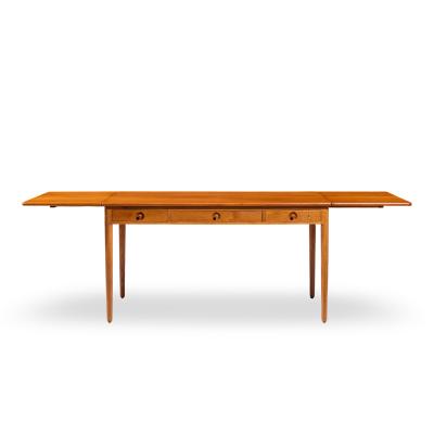 Hans Wegner Hans Wegner for Andreas Tuck AT 305 Mid Century Danish Teak Drop Side Desk