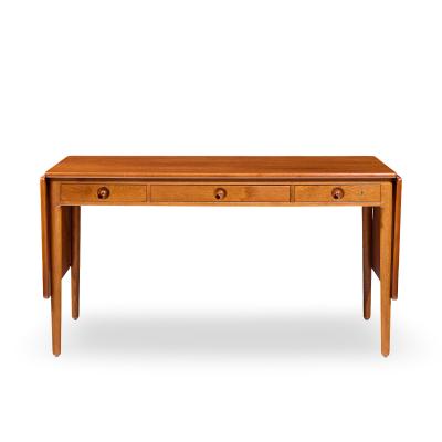 Hans Wegner Hans Wegner for Andreas Tuck AT 305 Mid Century Danish Teak Drop Side Desk
