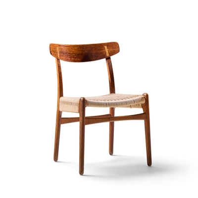 Hans Wegner Hans Wegner for Carl Hansen Son CH23 Danish Teak Oak Dining Chairs Set of 6