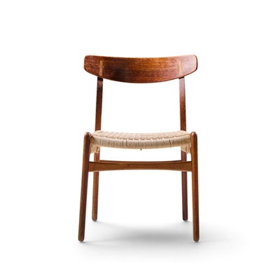 Hans Wegner Hans Wegner for Carl Hansen Son CH23 Danish Teak Oak Dining Chairs Set of 6