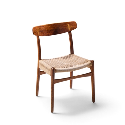 Hans Wegner Hans Wegner for Carl Hansen Son CH23 Danish Teak Oak Dining Chairs Set of 6