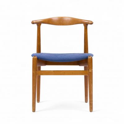 Hans Wegner Hans Wegner for Fritz Hansen Model 708 Danish Teak Dining Chairs Pair