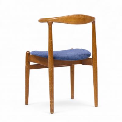 Hans Wegner Hans Wegner for Fritz Hansen Model 708 Danish Teak Dining Chairs Pair