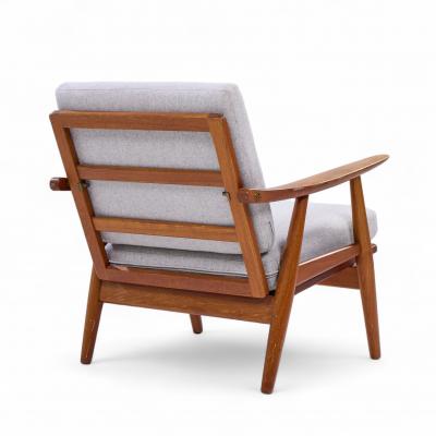 Hans Wegner Hans Wegner for Getama GE270 Mid Century Teak Lounge Chairs Pair