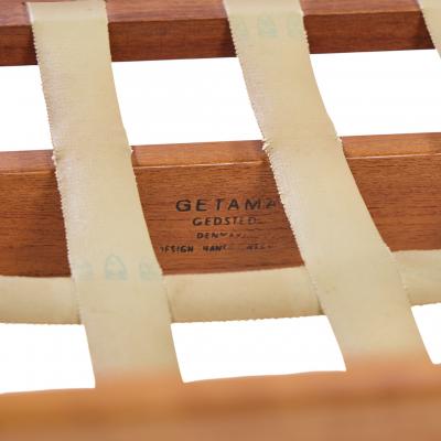 Hans Wegner Hans Wegner for Getama GE270 Mid Century Teak Lounge Chairs Pair