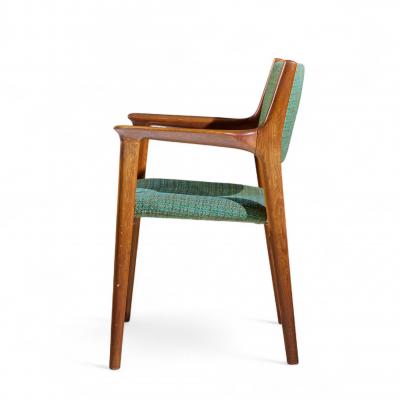 Hans Wegner Hans Wegner for Johannes Hansen JH515 Danish Teak Occasional Chairs Pair